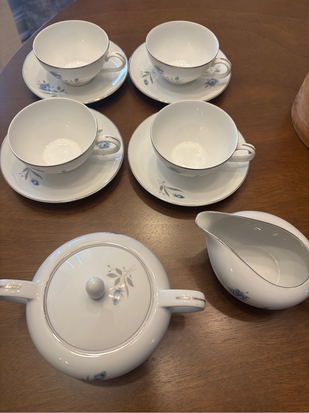 Royal Taunton Fine Bone China Tea Cup- Sugar- Creamer